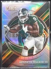Kenneth Walker III [Silver] #SEKW Football Cards 2022 Panini Select Draft Picks Sensations Prices