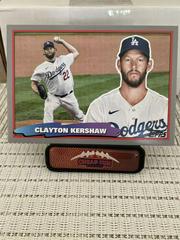 Clayton Kershaw [Platinum] Baseball Cards 2023 Topps Update Oversized Big Box Topper Prices