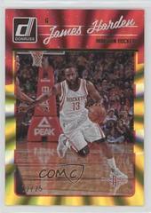 James Harden [Yellow Laser] #110 Basketball Cards 2016 Panini Donruss Prices