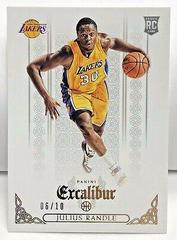 Julius Randle [Gold] #189 Basketball Cards 2014 Panini Excalibur Prices