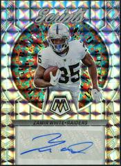 Zamir White #S2 Football Cards 2023 Panini Mosaic Scripts Autographs Prices