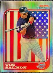 Tim Salmon [Refractor] #4 Baseball Cards 1997 Bowman Chrome International Prices