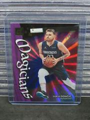 Luka Doncic [Red Blue Laser] #2 Basketball Cards 2022 Panini Donruss Magicians Prices