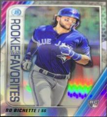 Bo Bichette Baseball Cards 2020 Bowman Chrome Rookie of the Year Favorites Prices