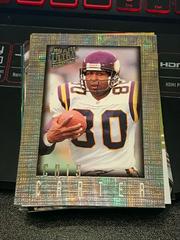 Cris Carter [Rainbow] #59 Football Cards 1996 Ultra Sensations Prices