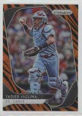 Yadier Molina [Tiger Stripe Prizm] #152 Baseball Cards 2020 Panini Prizm Prices