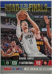 Brook Lopez Basketball Cards 2021 Panini Hoops Road to the Finals Prices