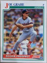 Joe Grahe Baseball Cards 1991 Score Prices