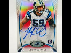 Luke Kuechly [Red Refractor Autograph] #137 Football Cards 2012 Topps Platinum Prices