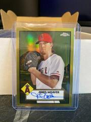 Jered Weaver [Gold] Baseball Cards 2021 Topps Chrome Platinum Anniversary Autographs Prices