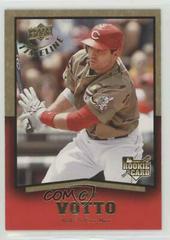 Joey Votto [Gold] Baseball Cards 2008 Upper Deck Timeline Prices