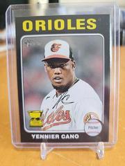 Yennier Cano [Black Border] #121 Baseball Cards 2024 Topps Heritage Prices
