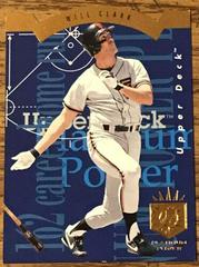 Will Clark #PP4 Baseball Cards 1993 SP Platinum Power Prices
