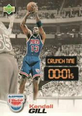 Kendall Gill Basketball Cards 1997 Upper Deck Nestle Crunch Time Prices