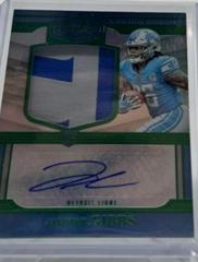 Jahmyr Gibbs [Green] #RPA-6 Football Cards 2023 Panini Plates and Patches Rookie Patch Autographs Prices