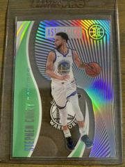 Stephen Curry [Green] #1 Basketball Cards 2019 Panini Illusions Astounding Prices
