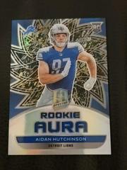 Aidan Hutchinson [Neon Splatter] #AUR-AHU Football Cards 2022 Panini Spectra Rookie Aura Prices