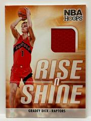 Gradey Dick #RS-DCK Basketball Cards 2023 Panini Hoops Rise N Shine Memorabilia Prices