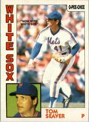 Tom Seaver #261 Baseball Cards 1984 O Pee Chee Prices