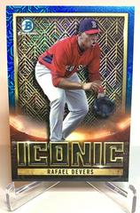 Rafael Devers [Atomic] #BI-10 Baseball Cards 2023 Bowman Chrome Iconic Prices