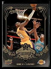 Bryant #KB-4 Basketball Cards 2008 Upper Deck MVP Kobe Prices