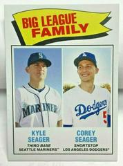 Kyle Seager, Corey Seager Baseball Cards 2020 Topps Throwback Thursday Prices