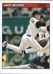 Jack Wilson #181 Baseball Cards 2006 Bazooka Prices