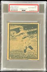 Babe Ruth [Throwing Hand Cut] Baseball Cards 1931 W517 Prices