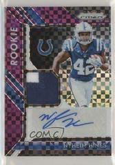Nyheim Hines [Purple Power] #RPA-NH Football Cards 2018 Panini Prizm Rookie Patch Autographs Prices