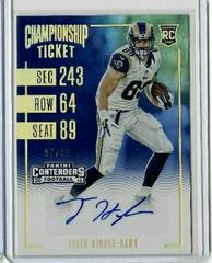 Tyler Higbee [Autograph Championship Ticket] #127 Football Cards 2016 Panini Contenders Prices