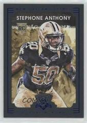 Stephone Anthony [Blue Frame] #147 Football Cards 2015 Panini Gridiron Kings Prices