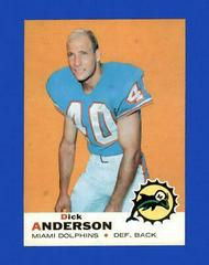 Dick Anderson #59 Football Cards 1969 Topps Prices