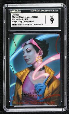 Jubilee [Orange Foil] #12 Marvel 2022 Masterpieces