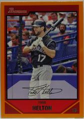 Todd Helton #96 Baseball Cards 2007 Bowman Prices