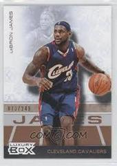 Lebron James Basketball Cards 2007 Topps Luxury Box Prices