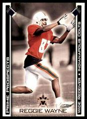Reggie Wayne [Silver] #13 Football Cards 2001 Pacific Vanguard Prime Prospects Prices