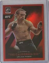 Urijah Faber [Red] #15 Ufc Cards 2022 Panini Donruss Optic UFC Also Known As Prices