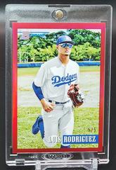 Luis Rodriguez [Chrome Prospect Red] #133 Baseball Cards 2021 Bowman Heritage Prices