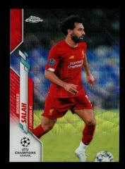 Mohamed Salah [Red Wave Refractor] Soccer Cards 2019 Topps Chrome UEFA Champions League Prices