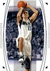 Steve Nash #15 Basketball Cards 2003 SP Authentic Prices