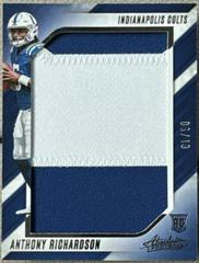 Anthony Richardson [Jersey Number] #JUM-2 Football Cards 2023 Panini Absolute Jumbo Prices