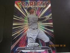 Aaron Judge Baseball Cards 2022 Panini Prizm Fearless Prices