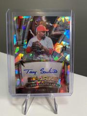Tony Santillan [Cracked Ice] #SS-TS Baseball Cards 2022 Panini Select Sparks Signatures Prices