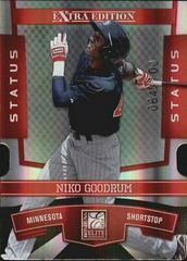Niko Goodrum [Signature Status] Baseball Cards 2010 Donruss Elite Extra Edition Prices