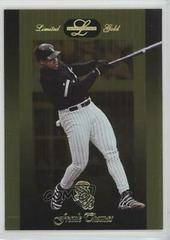 Frank Thomas [Gold] #23 Baseball Cards 1996 Leaf Limited Prices