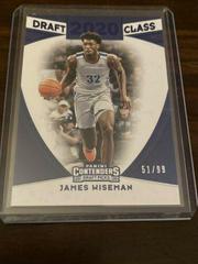 James Wiseman [Purple] Basketball Cards 2020 Panini Contenders Draft Picks Draft Class Prices