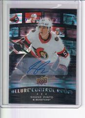 Shane Pinto [Autograph] #CR-19 Hockey Cards 2021 Upper Deck Allure Control Room Prices