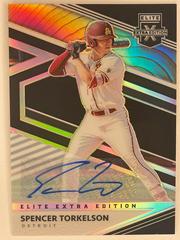 Spencer Torkelson [Optichrome Signature Holo] Baseball Cards 2020 Panini Elite Extra Edition Prices