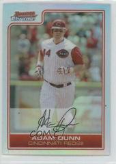Adam Dunn [Refractor] #11 Baseball Cards 2006 Bowman Chrome Prices