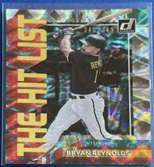 Bryan Reynolds [Silver] Baseball Cards 2022 Panini Donruss The Hit List Prices